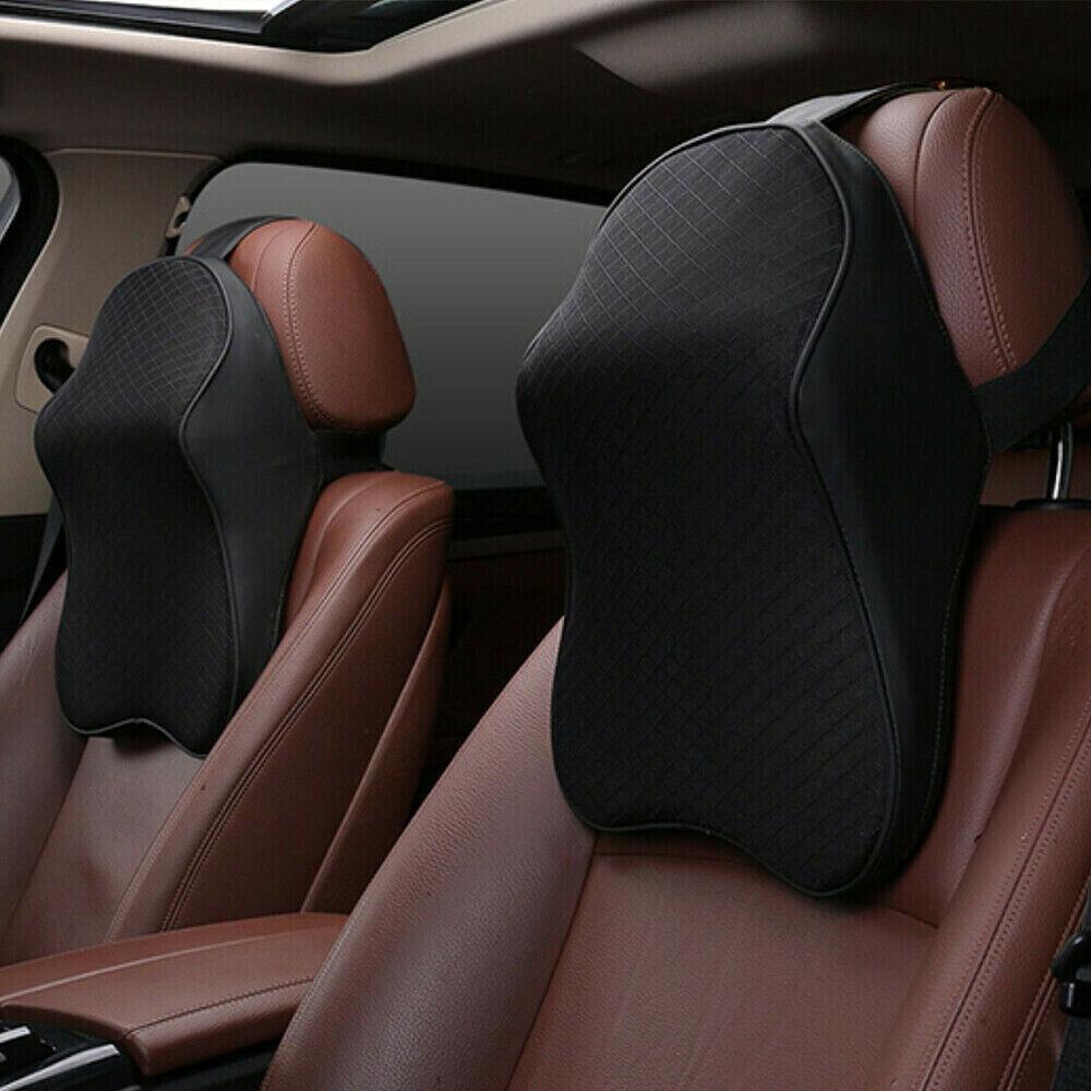 Car Seat Headrest and Neck Rest Cushion