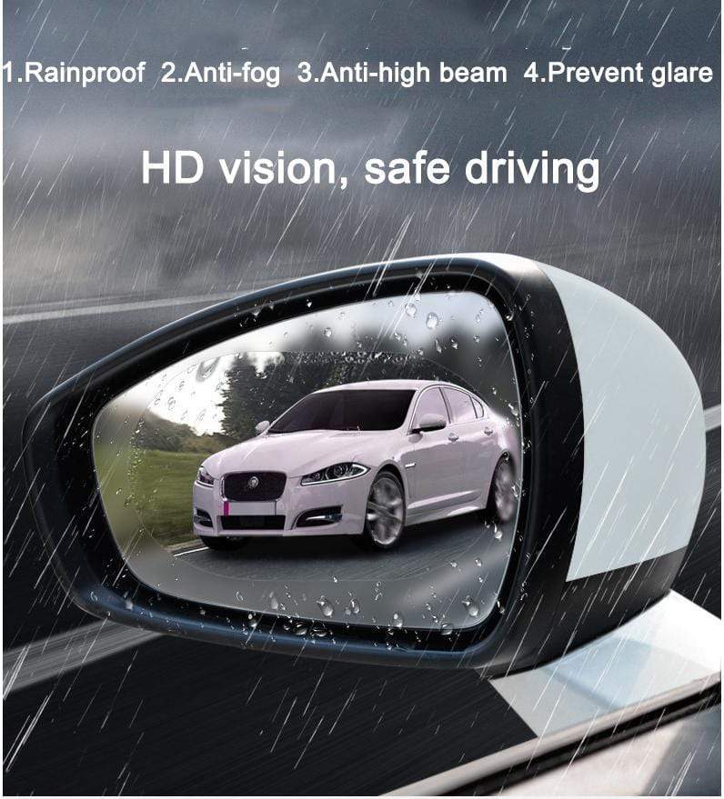 Anti-Fog Clear Film Water Repellent for Car Mirrors and Windows