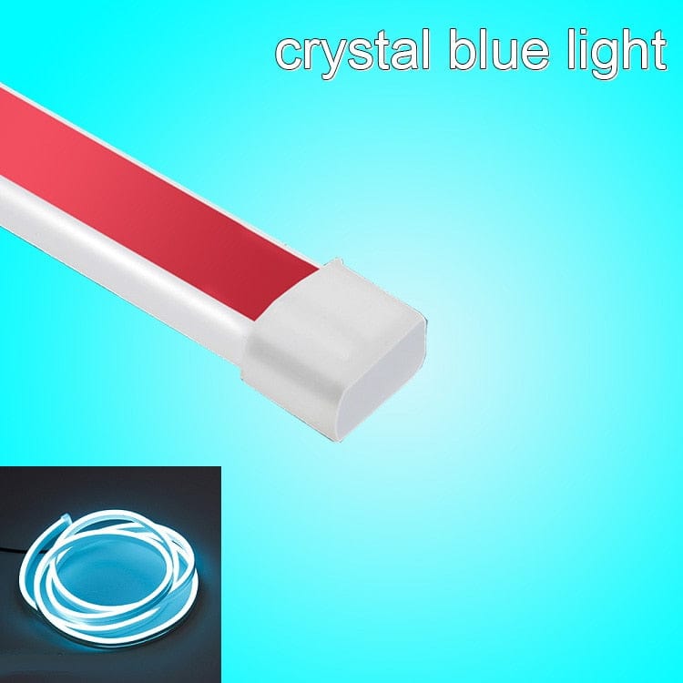Start Scan 12V LED Car Light Strip: Day/Night Hood & Tail Styling with Fuse