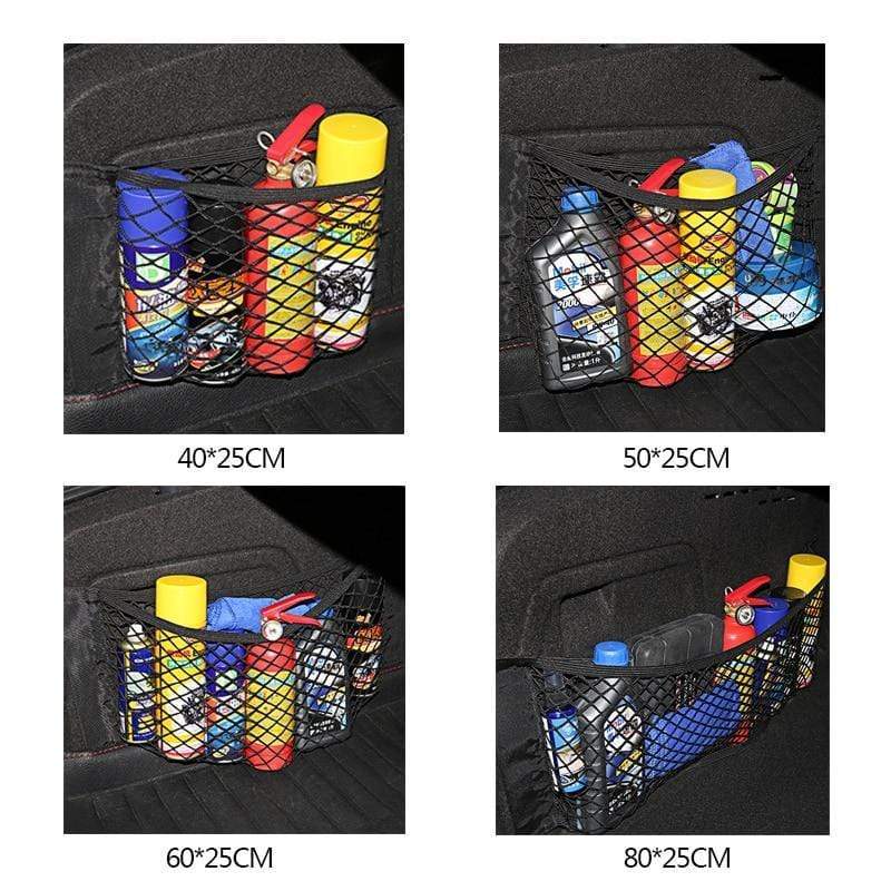 Elastic Car Net Trunk Organizer