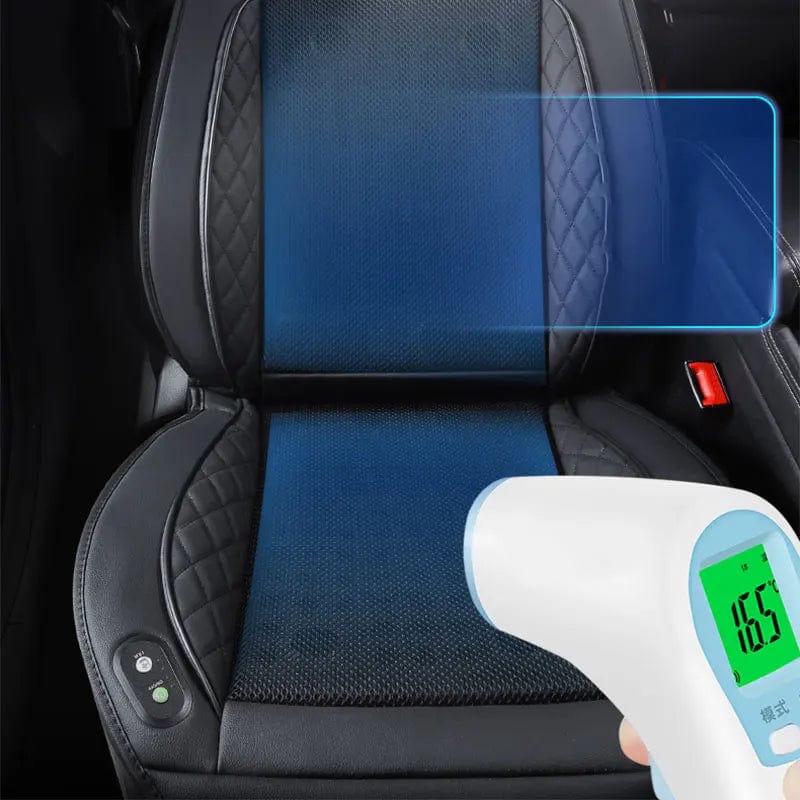 12V Ventilated Cooling Car Seat Cushion for Front Seat with 8/16 Turbo Fans, Adjustable Temperature Comfortable Car Seat Cover