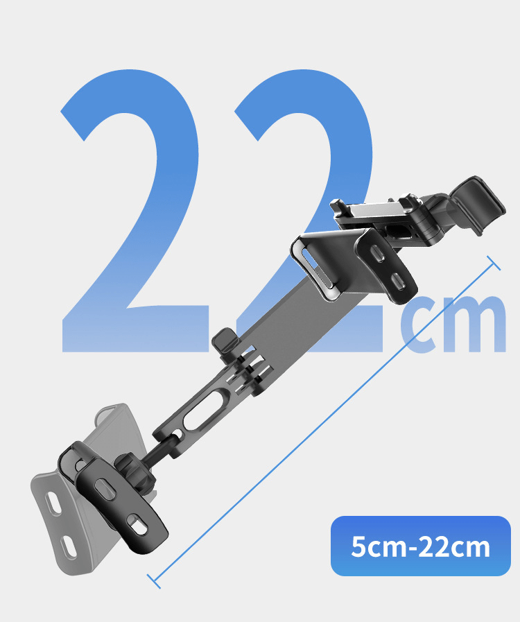 Flexible 360° Rotatable Car Back Seat Tablet Phone Mounting Bracket
