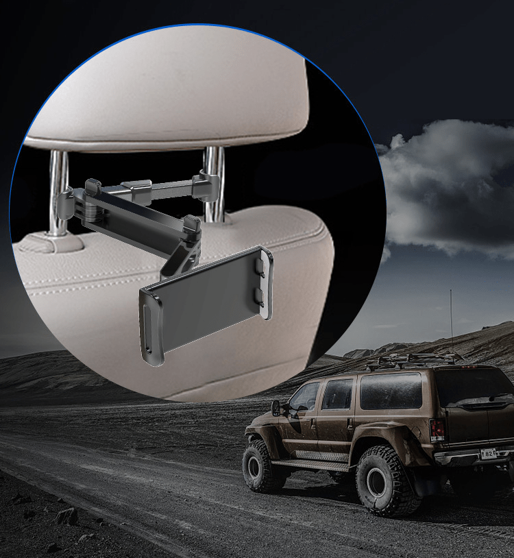 Flexible 360° Rotatable Car Back Seat Tablet Phone Mounting Bracket
