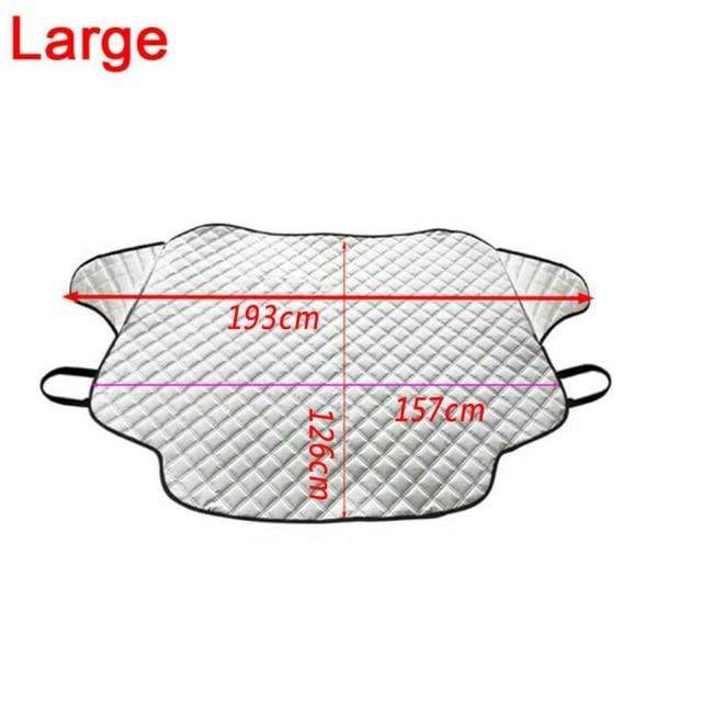 Magnetic Car Windshield Snow and Sunshade Cover