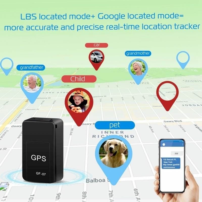 Mini Magnetic GPS Locator Tracker
