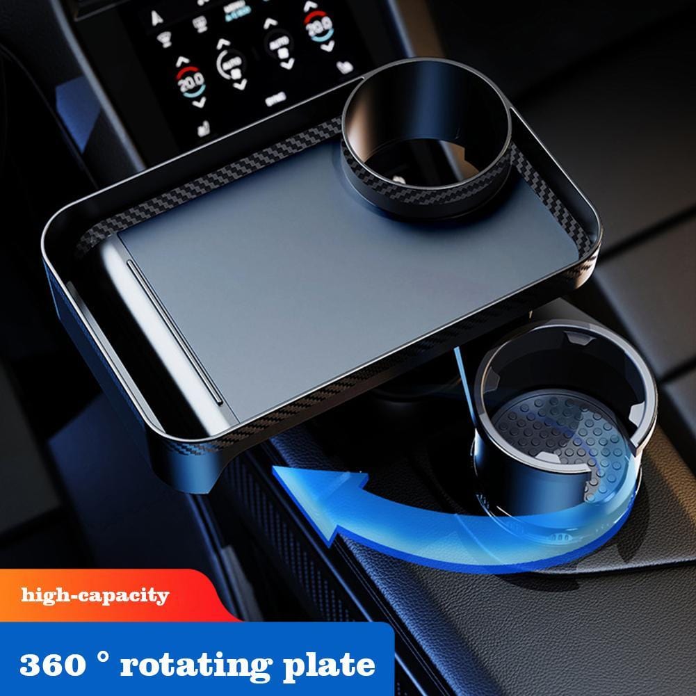 Multifunctional Adjustable Car Cup Holder Extender Tray