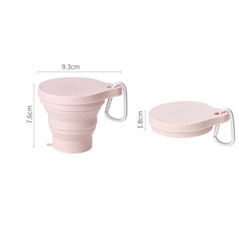 Portable Folding Mini Retractable Silicone Cup