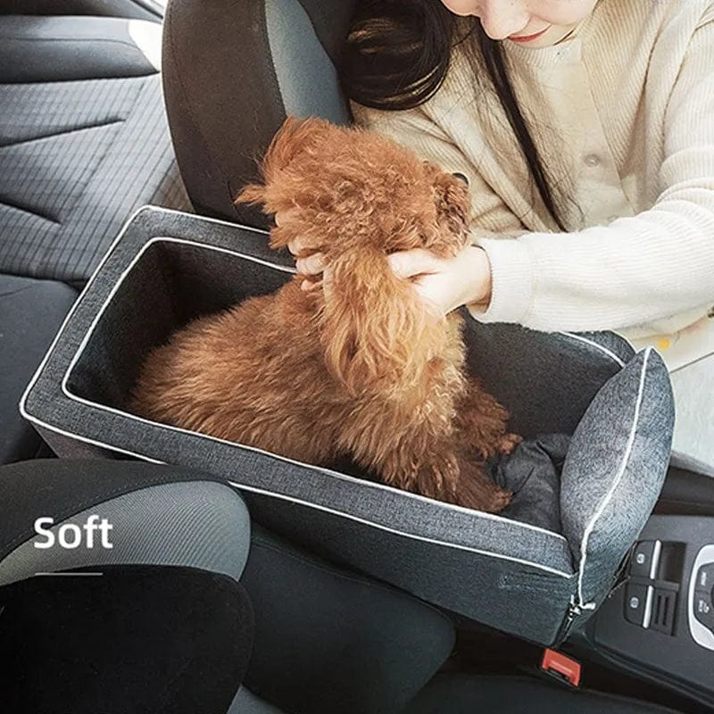 Portable Car Seat Bed and Carrier for Small Pets