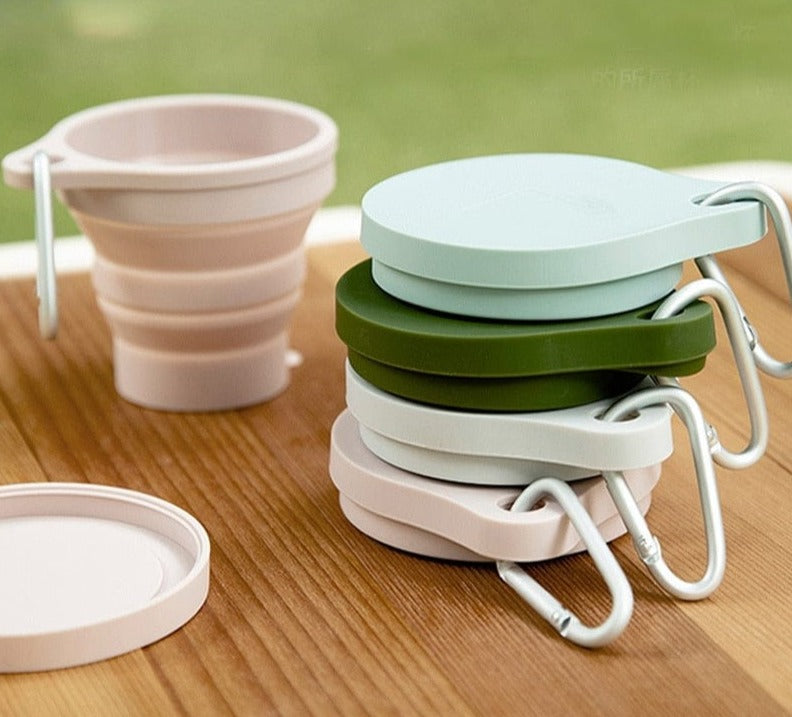 Portable Folding Mini Retractable Silicone Cup