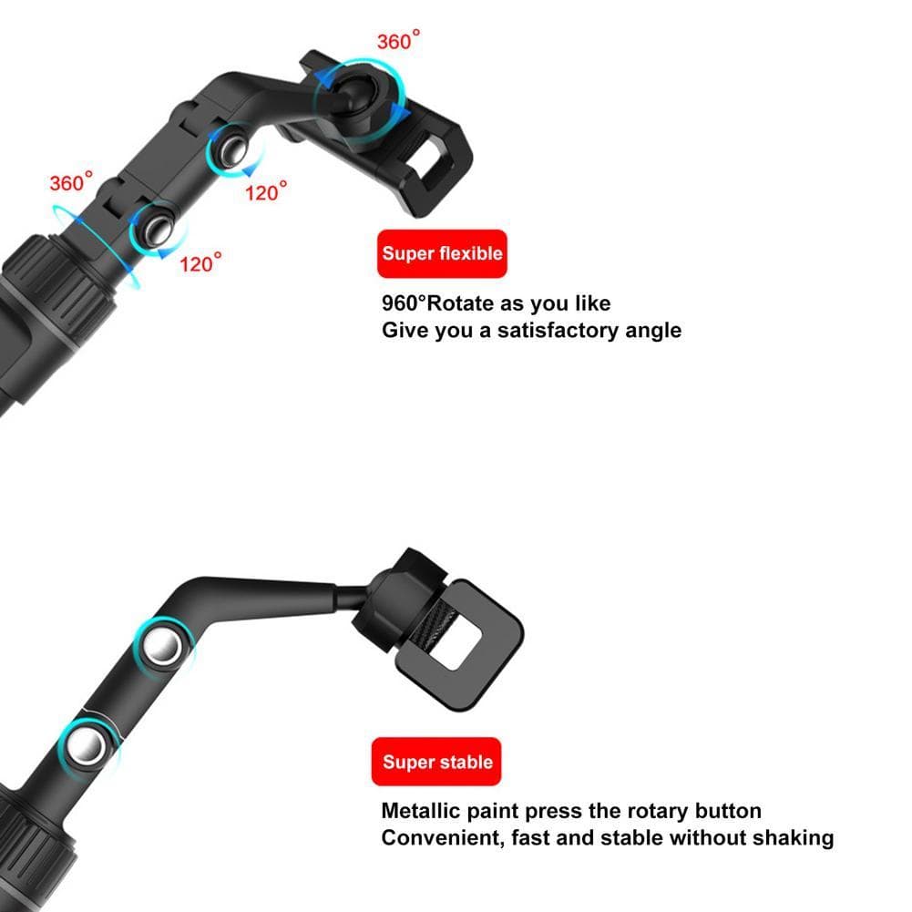 Rearview Mirror Adjustable Phone Mount