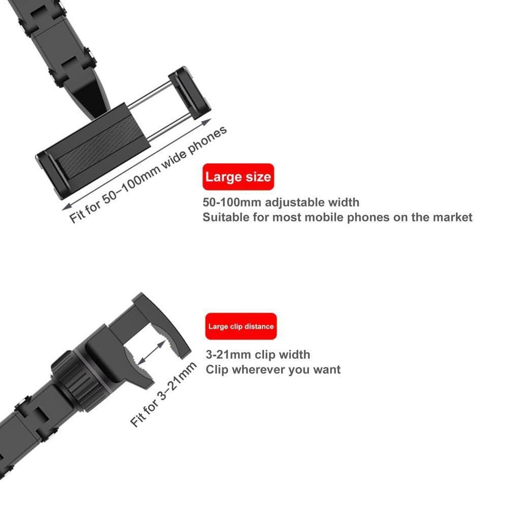 Rearview Mirror Adjustable Phone Mount