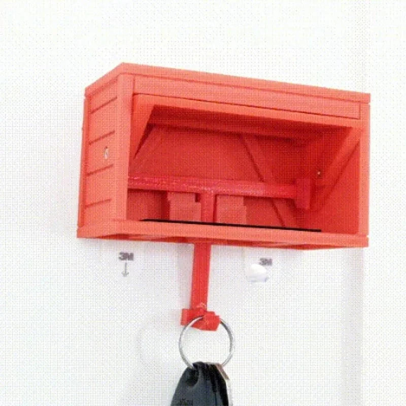 Wall-Mounted Car Garage Key Holder