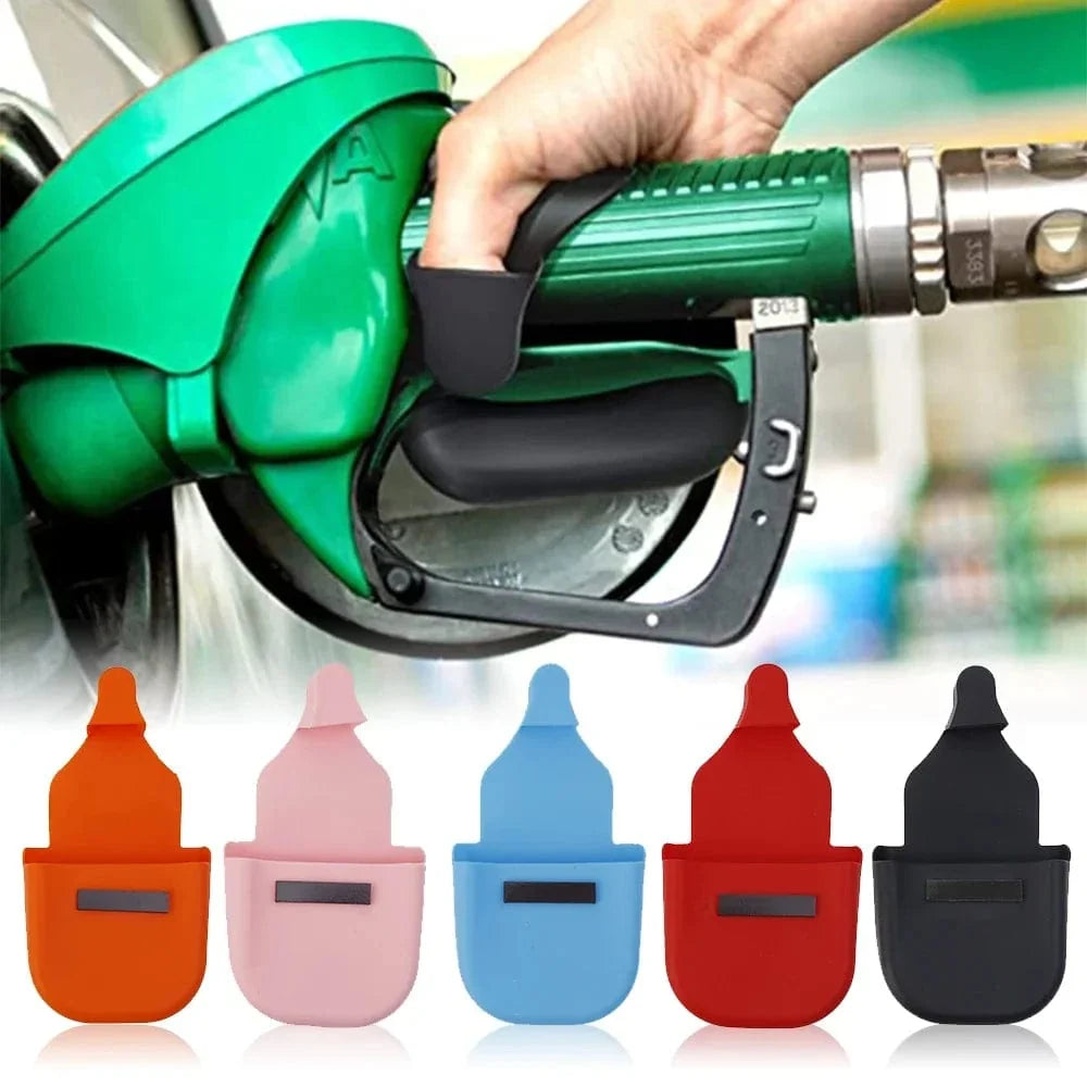 Reusable Silicone Gas Pump Gloves: Wear-resistant, Anti-Dirt, Hidden Magnetic, Auto Supplies