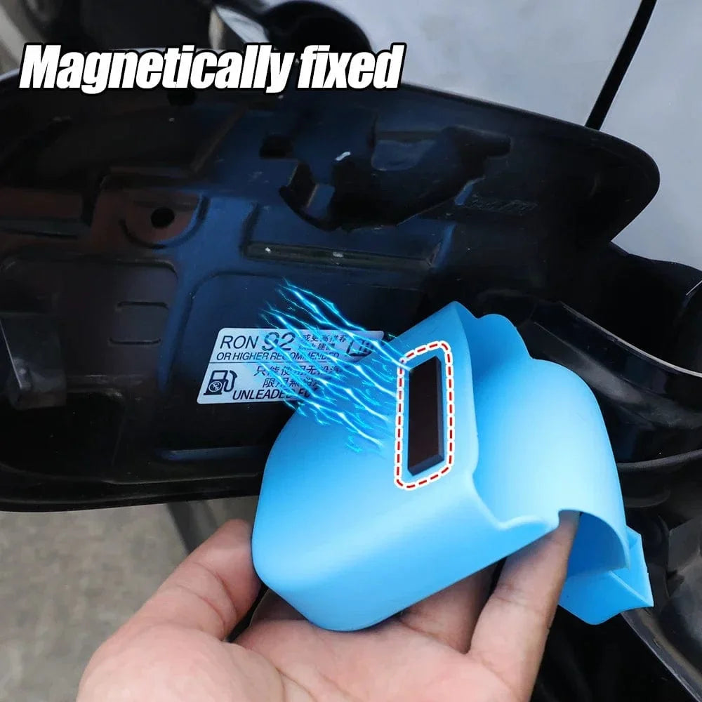 Reusable Silicone Gas Pump Gloves: Wear-resistant, Anti-Dirt, Hidden Magnetic, Auto Supplies