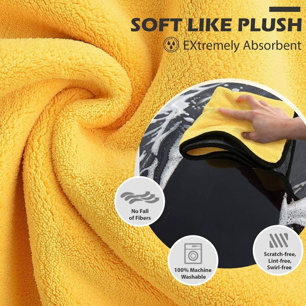 Super Absorbent Microfiber Towels (600 GSM)