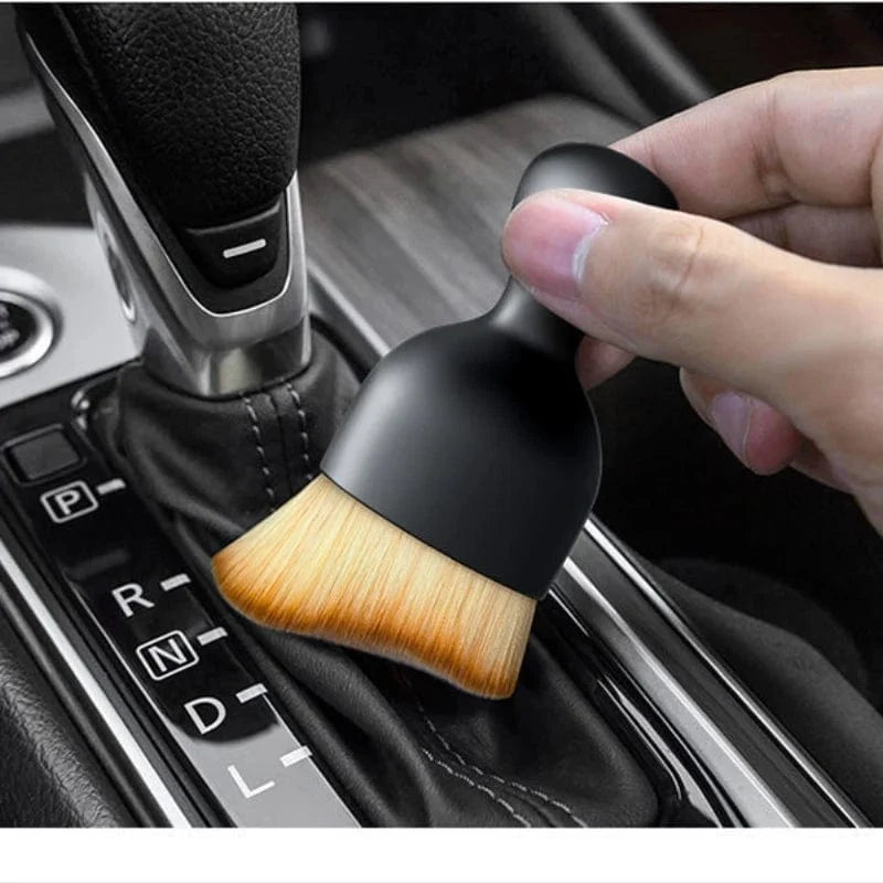 Car Interior Detailing Brush, Soft Bristles Cleaning Brush, Auto Detail Car Dash Duster Brush for Automotive Dashboard, Air Conditioner Vents, Leather, Scratch Free