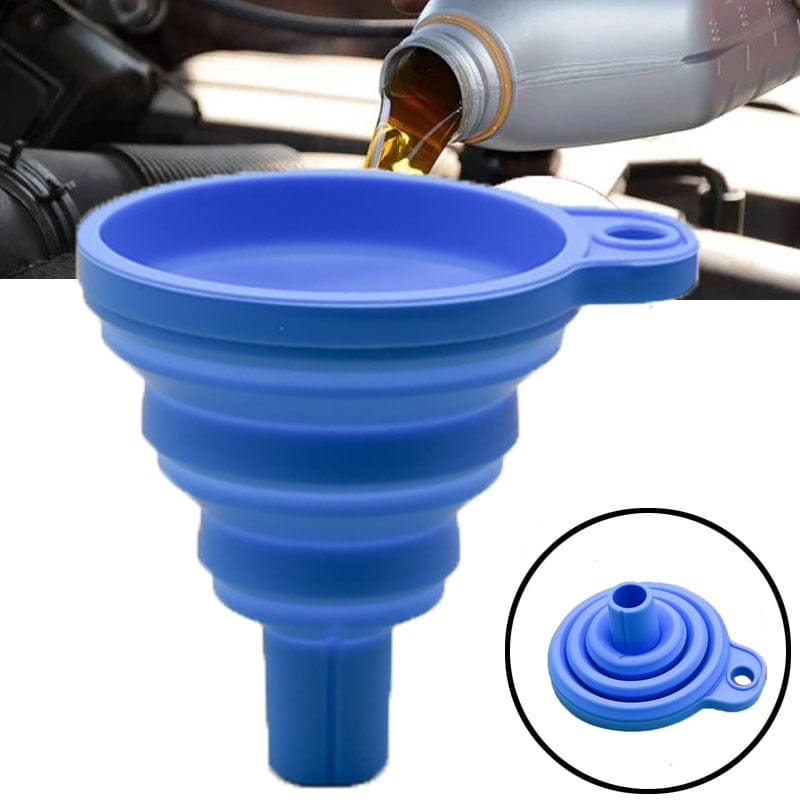 Collapsible Foldable Silicone Funnel