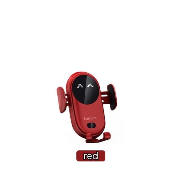 Smart 360° Rotating Auto-Clamping Fast Wireless Car Phone Charger