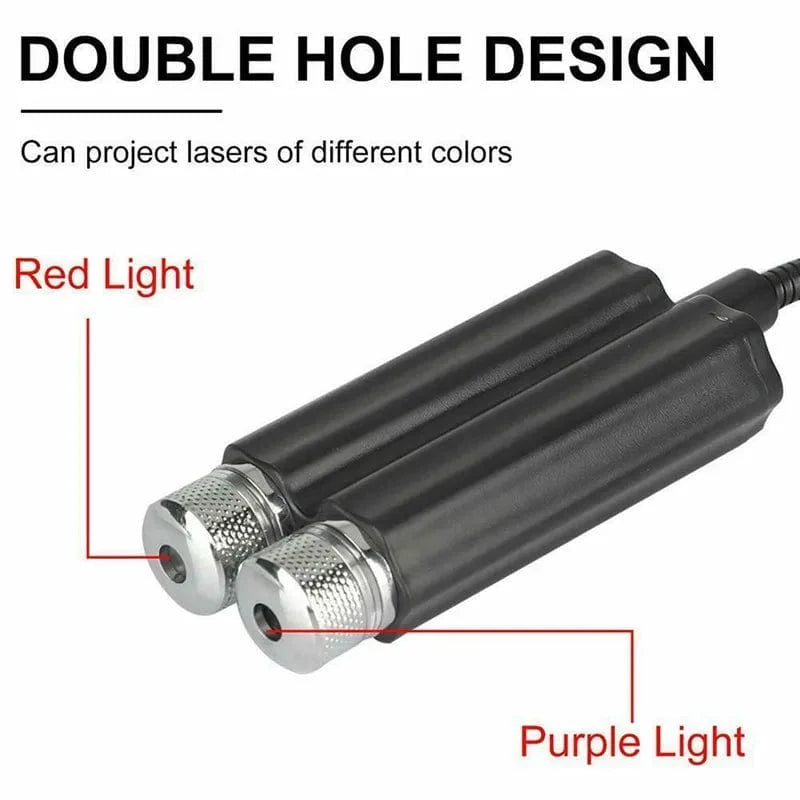 USB LED Interior Car Ceiling Star Night Light