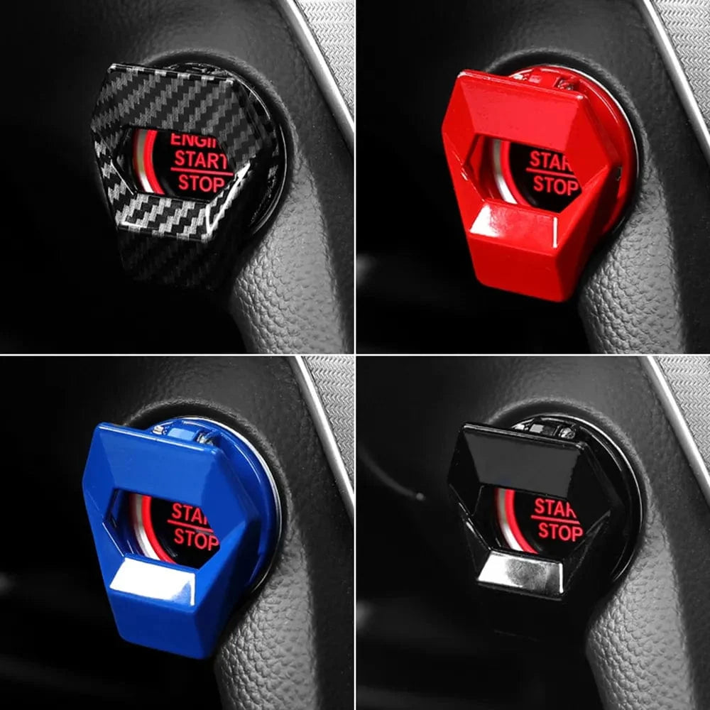 Car Start-Stop Button Decorative Cover – Elevate Your Vehicle Interior with Style