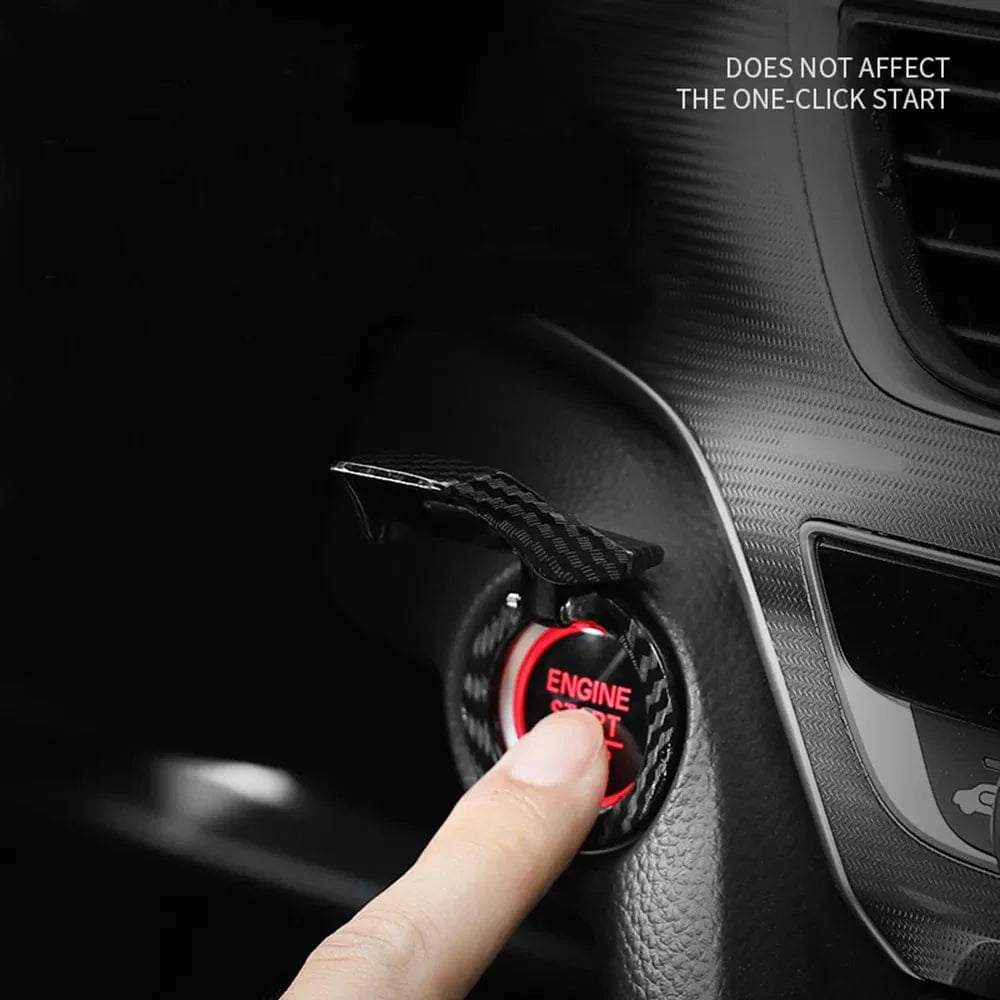 Car Start-Stop Button Decorative Cover – Elevate Your Vehicle Interior with Style