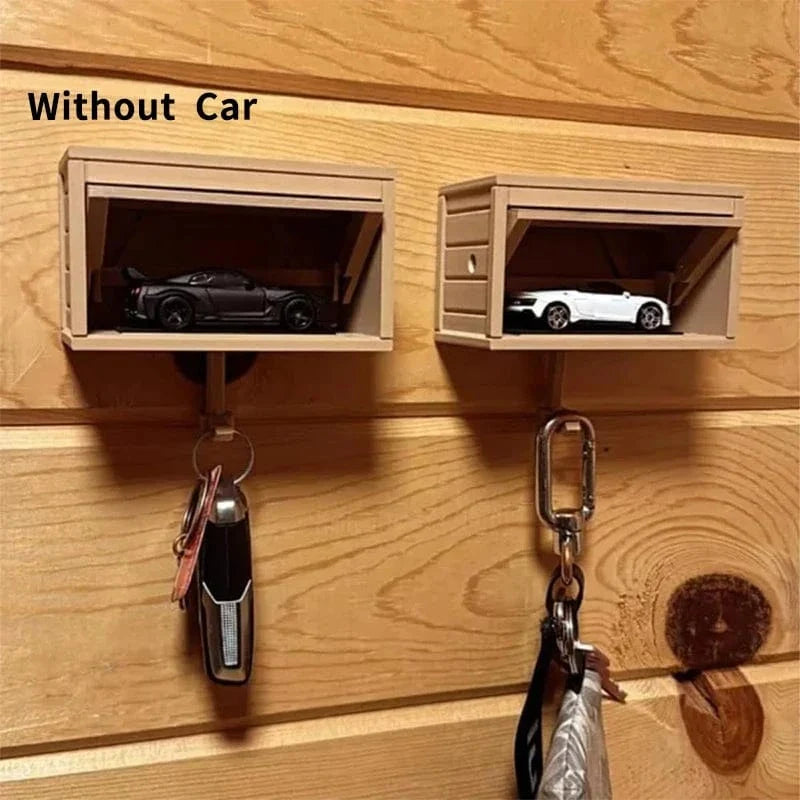 Wall-Mounted Car Garage Key Holder