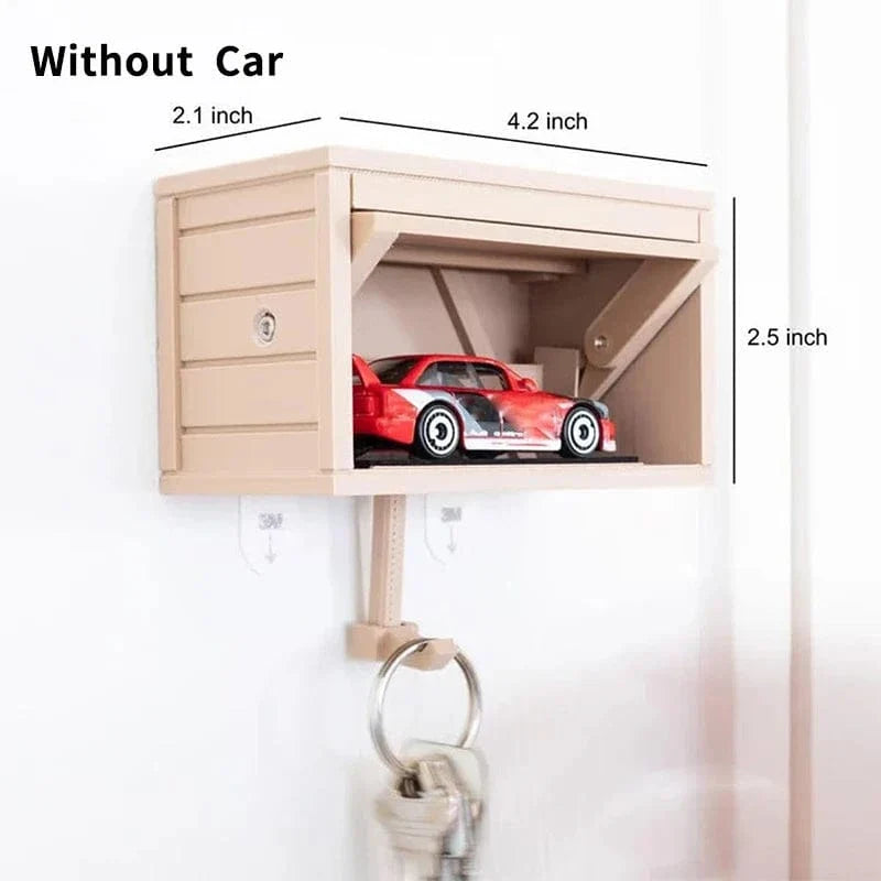 Wall-Mounted Car Garage Key Holder
